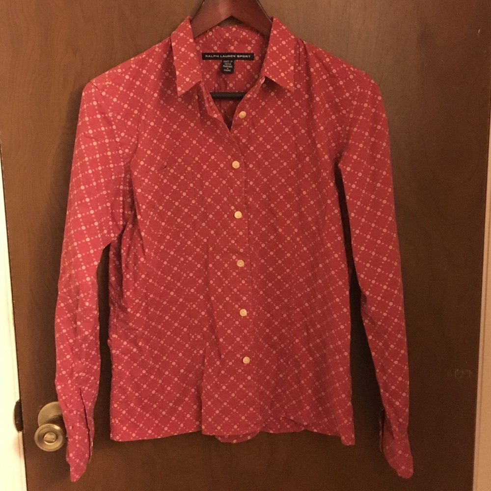 Ralph Lauren Dusty Rose Button Down